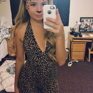 Cheetah Jumpsuit / Catsuit